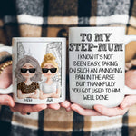 Step Mom - Well Done - Personalized Mug