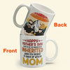Stepped Up Dad Father&#39;s Day From Kids Inadvertently Inherited - Personalized Mug