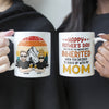Stepped Up Dad Father&#39;s Day From Kids Inadvertently Inherited - Personalized Mug