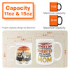 Stepped Up Dad Father&#39;s Day From Kids Inadvertently Inherited - Personalized Mug