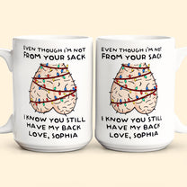 Still Have My Back Step Dad Gift Funny Mug - Personalized Mug