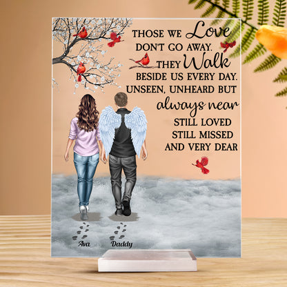 Still Loved Still Missed And Very Dear - Personalized Acrylic Plaque