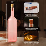 Straighten Your Crown Granddaughter - Personalized Bottle Lamp