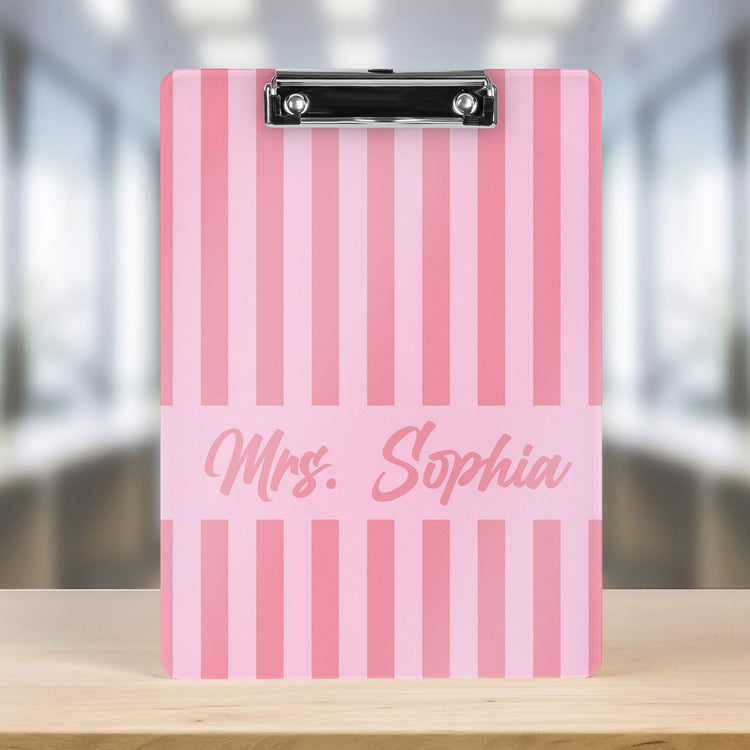 Stripe-Custom-Teacher-Name-Personalized-Clipboard-1
