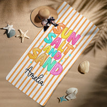 Striped-Summer-Beach-Life-Personalized-Beach-Towel-5