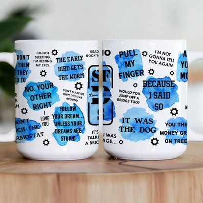 Stuff Dad Says - Personalized Mug