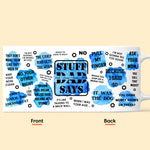 Stuff Dad Says - Personalized Mug