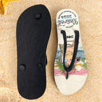 Summer Official Retired 2026 - Personalized Flip Flops