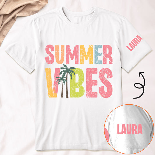 Summer Vibes - Personalized Shirt