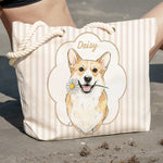 Summer-Bag-Custom-Pet-Portrait-Watercolor-Art-Personalized-Beach-Bag-4