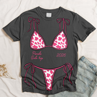 Summer Bikini Funny For Girls Trip - Personalized Shirt