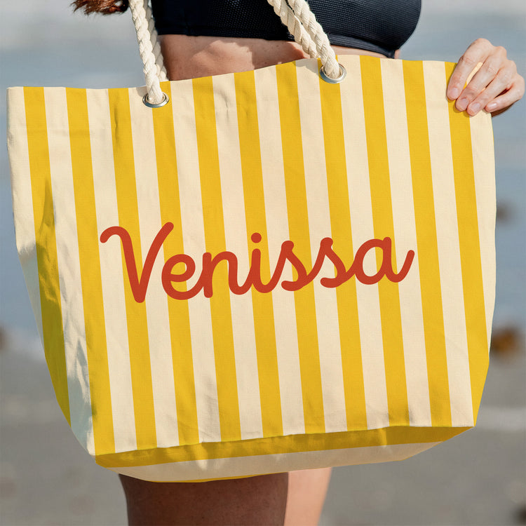 Summer-Stripe-Pattern-With-Name-Personalized-Beach-Bag-5