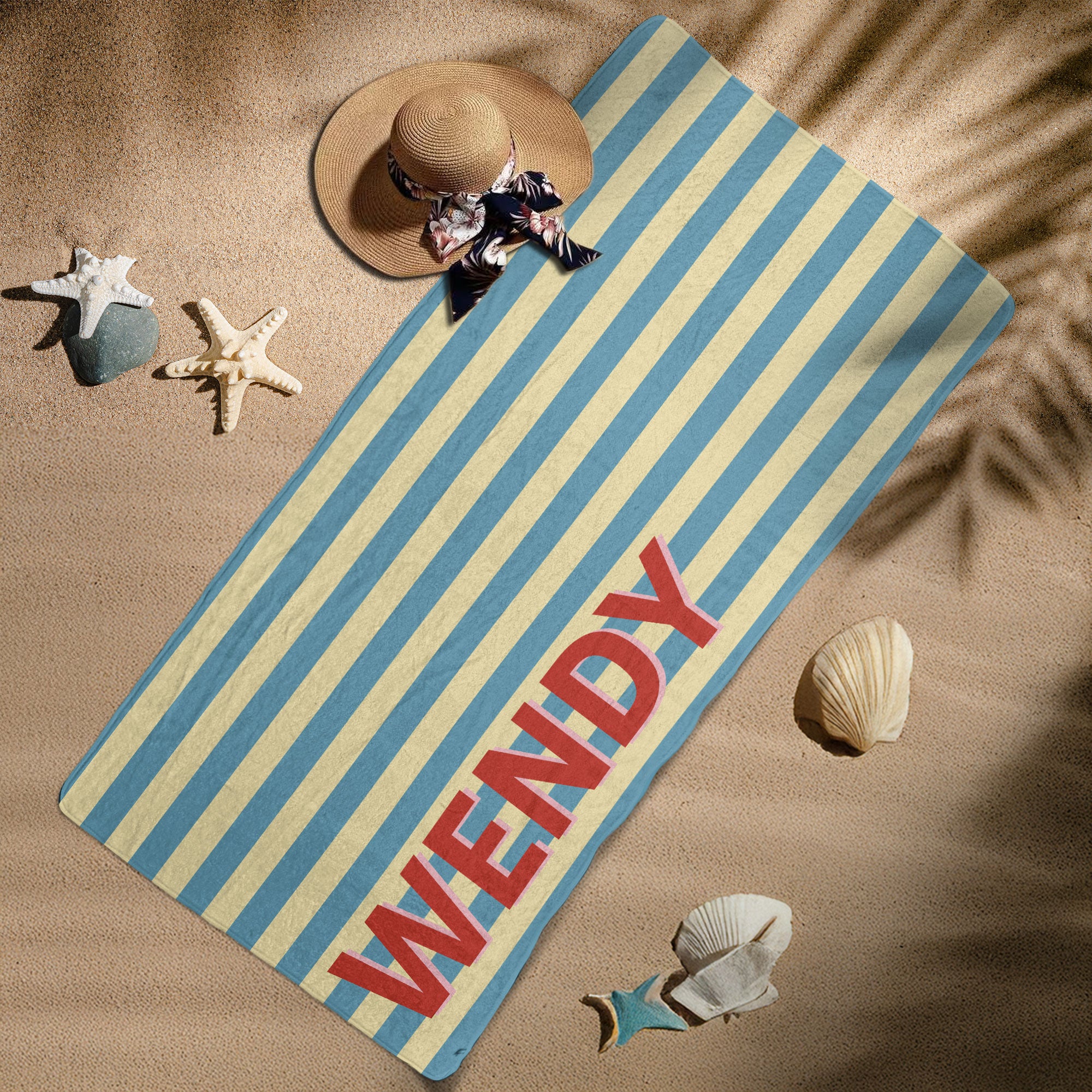 Summer-Vibes-Monogram-Striped-Personalized-Beach-Towel-7