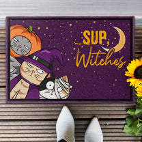 Sup Witches Pet Version - Personalized Doormat