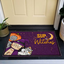 Sup Witches Pet Version - Personalized Doormat