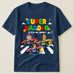 Super-Daddio-Gaming-Dad-Gift-With-Kids'-Faces-Personalized-Shirt-4