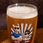 Surviving Fatherhood - Personalized Pilsner Glass