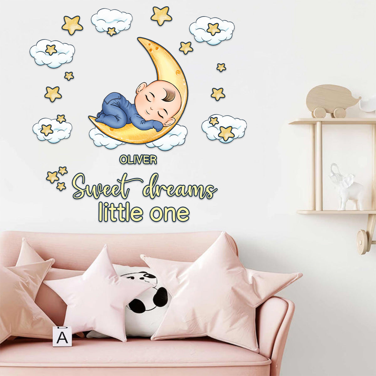 Sweet Dreams Little One - Personalized Decal