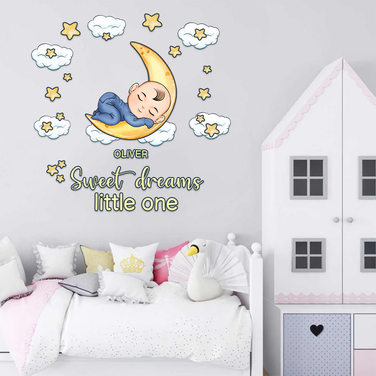 Sweet Dreams Little One - Personalized Decal