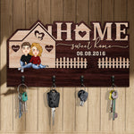 Sweet Home - Personalized Key Holder