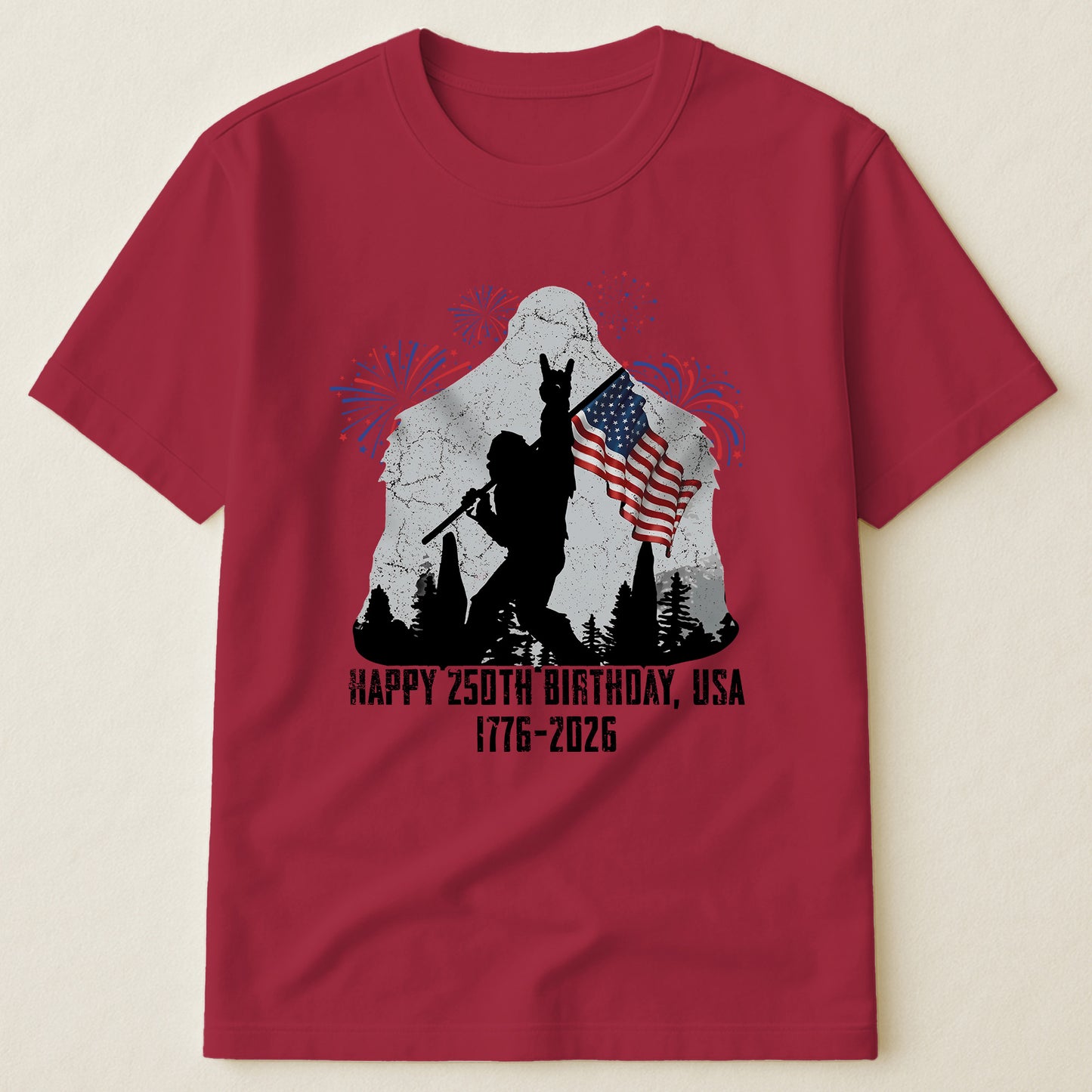 Happy 250th Birthday, USA Bigfoot - Shirt