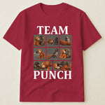 Team Punch - Punch Monkey Lovers, Animal Support, Peace Lovers - Shirt