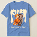 Team Punch Ultimately I Have To Be Brave - Punch Monkey Lovers, Animal Support, Peace Lovers - Shirt