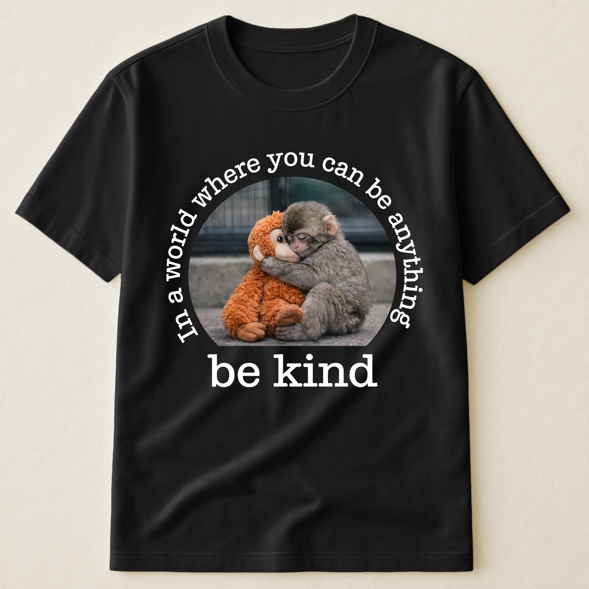 Baby Punch Monkey - Be Kind, Punch The Abandoned Baby Monkey Gift For Animal Lover - Shirt