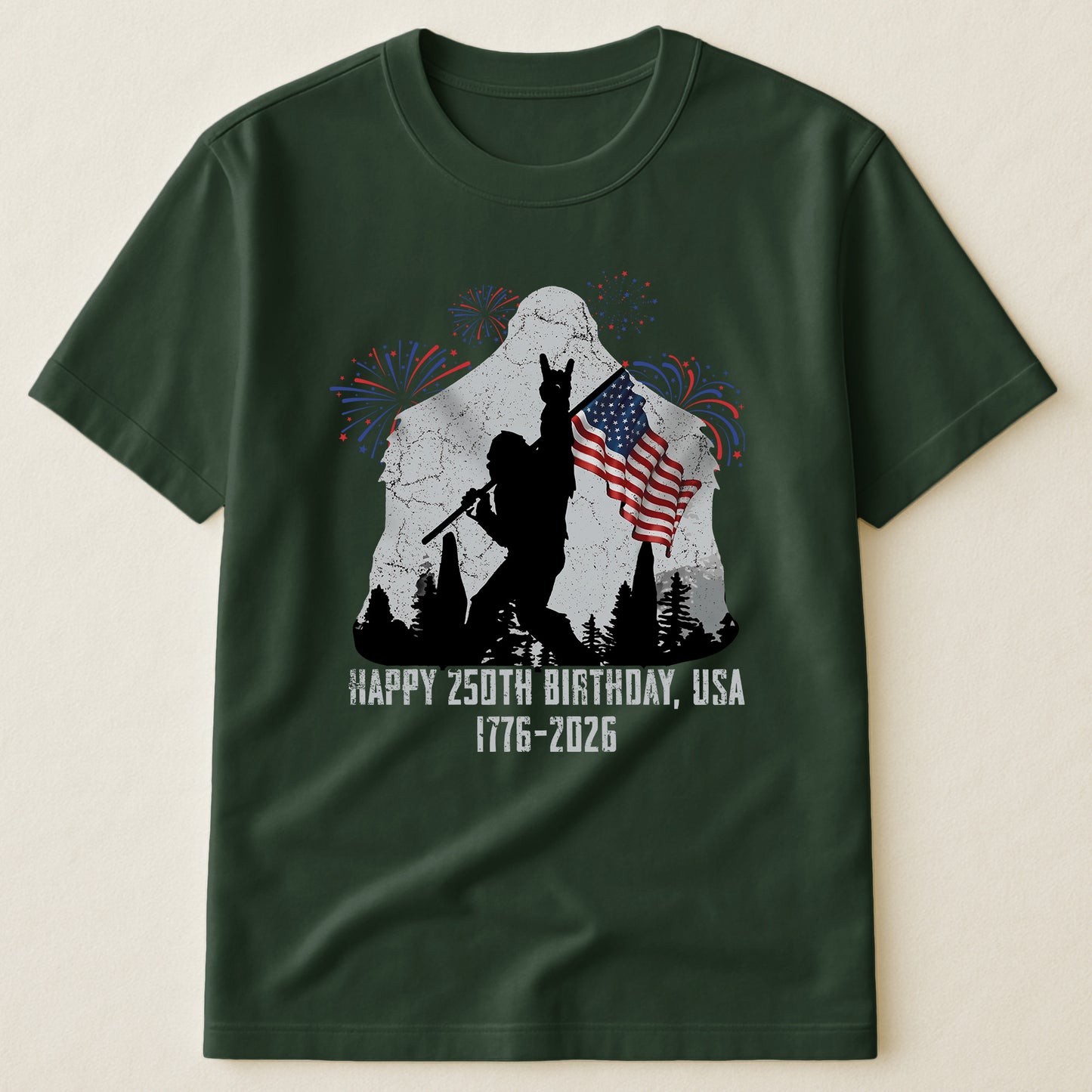 Happy 250th Birthday, USA Bigfoot - Shirt