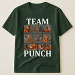 Team Punch - Punch Monkey Lovers, Animal Support, Peace Lovers - Shirt