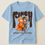 Team Punch Ultimately I Have To Be Brave - Punch Monkey Lovers, Animal Support, Peace Lovers - Shirt