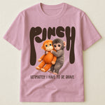 Team Punch Ultimately I Have To Be Brave - Punch Monkey Lovers, Animal Support, Peace Lovers - Shirt