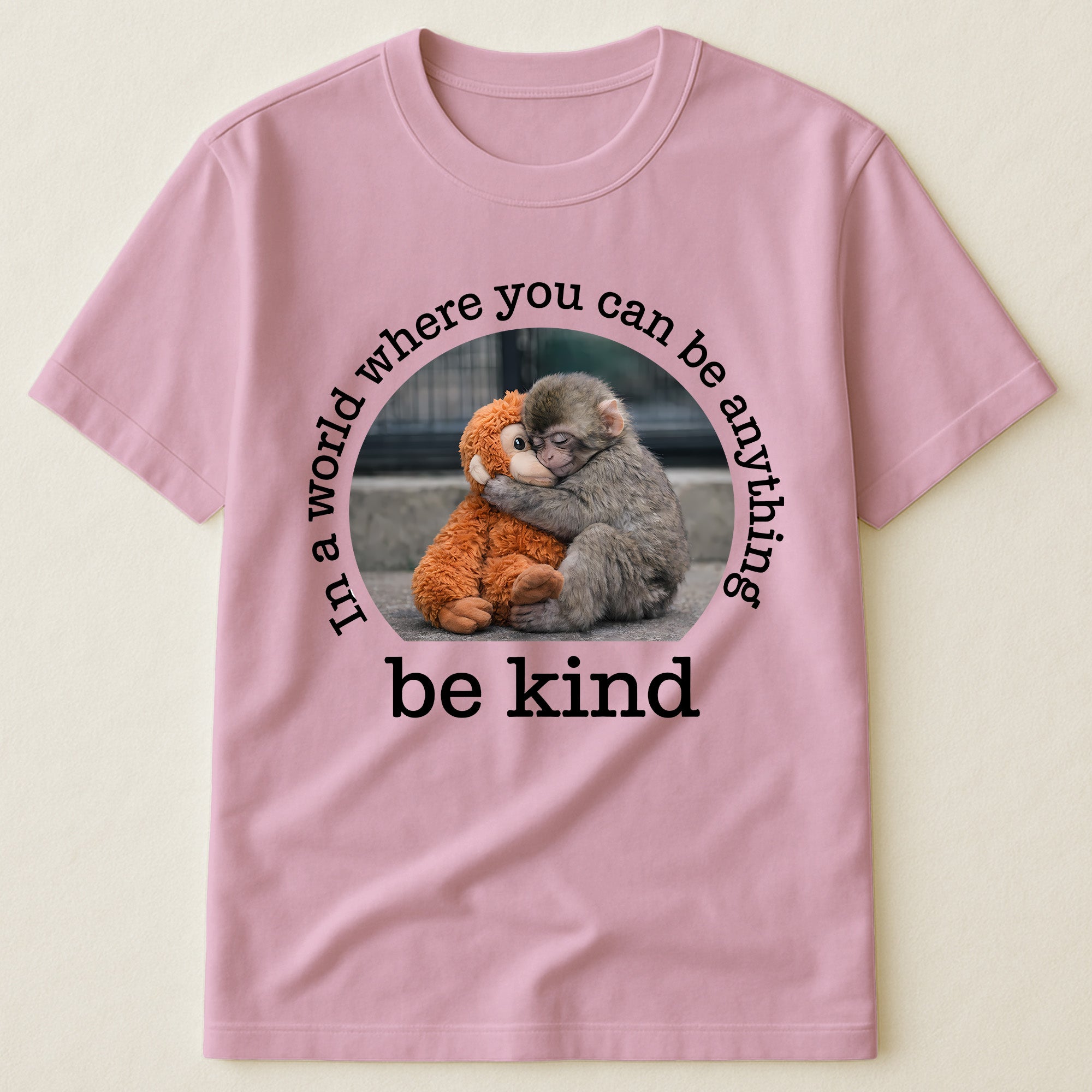 Baby Punch Monkey - Be Kind, Punch The Abandoned Baby Monkey Gift For Animal Lover - Shirt