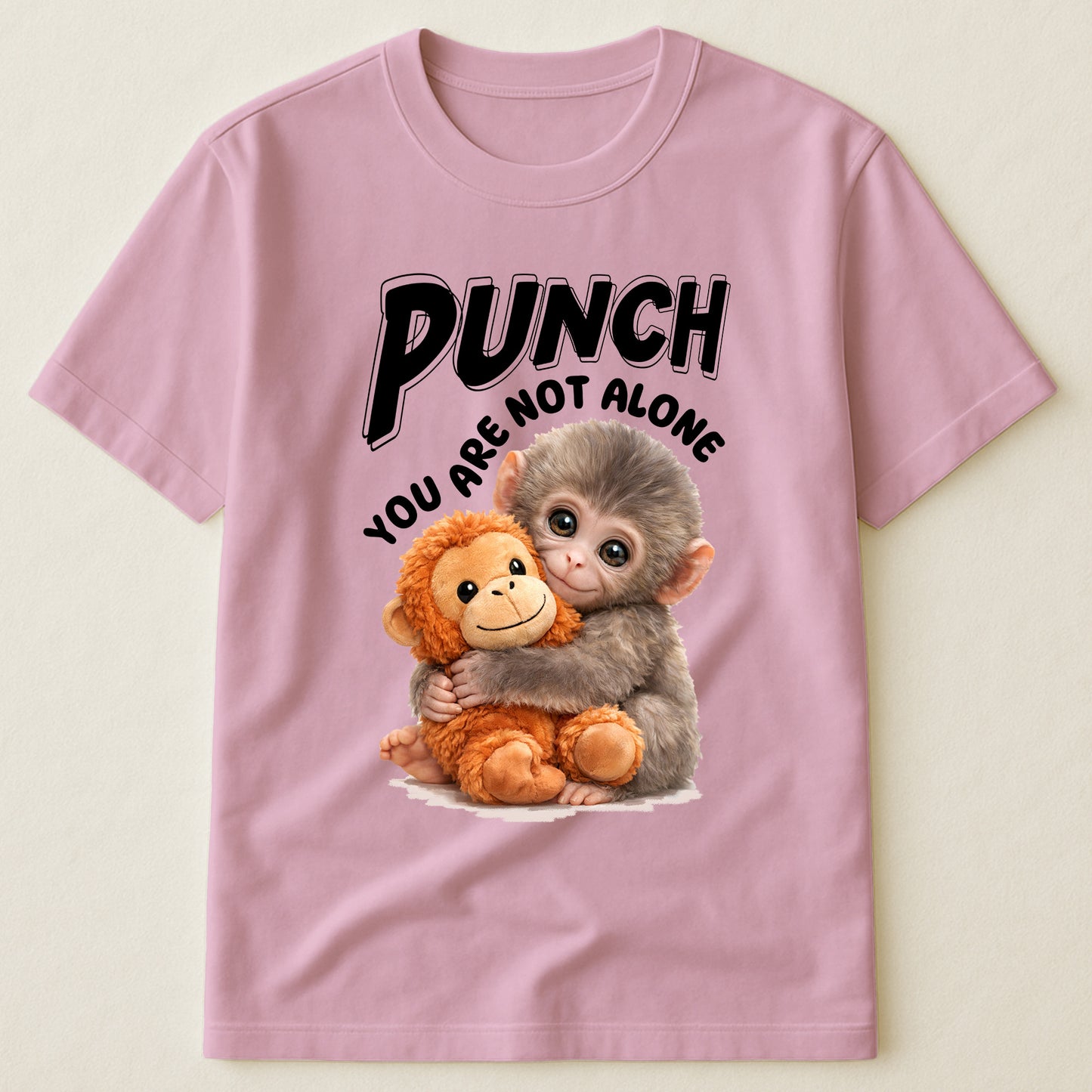 Punch You Are Not Alone - Team Punch, Punch Support, Animal Lovers - Shirt