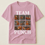 Team Punch - Punch Monkey Lovers, Animal Support, Peace Lovers - Shirt