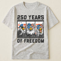 Funny Eagel 250 Years Happy -  Shirt