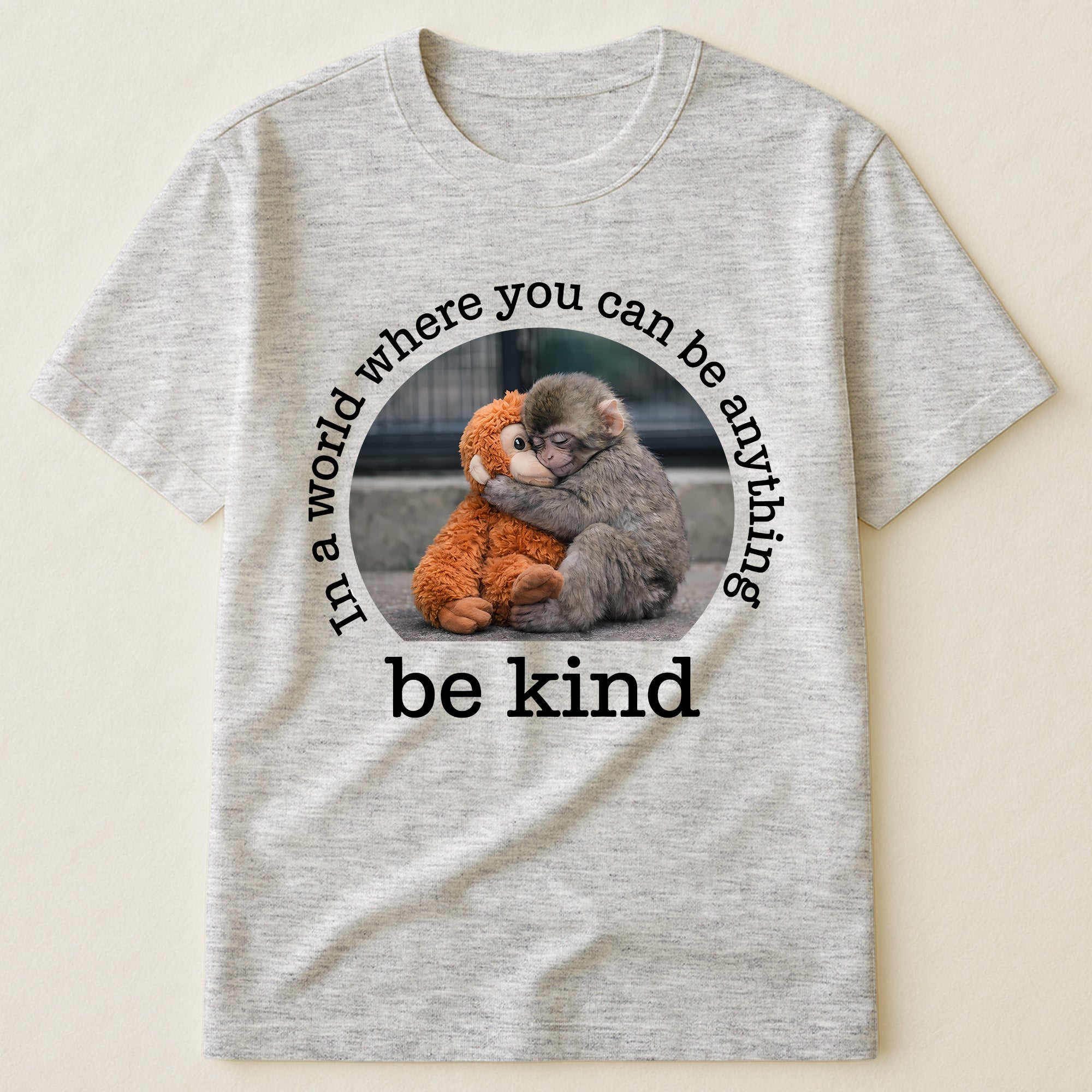 Baby Punch Monkey - Be Kind, Punch The Abandoned Baby Monkey Gift For Animal Lover - Shirt