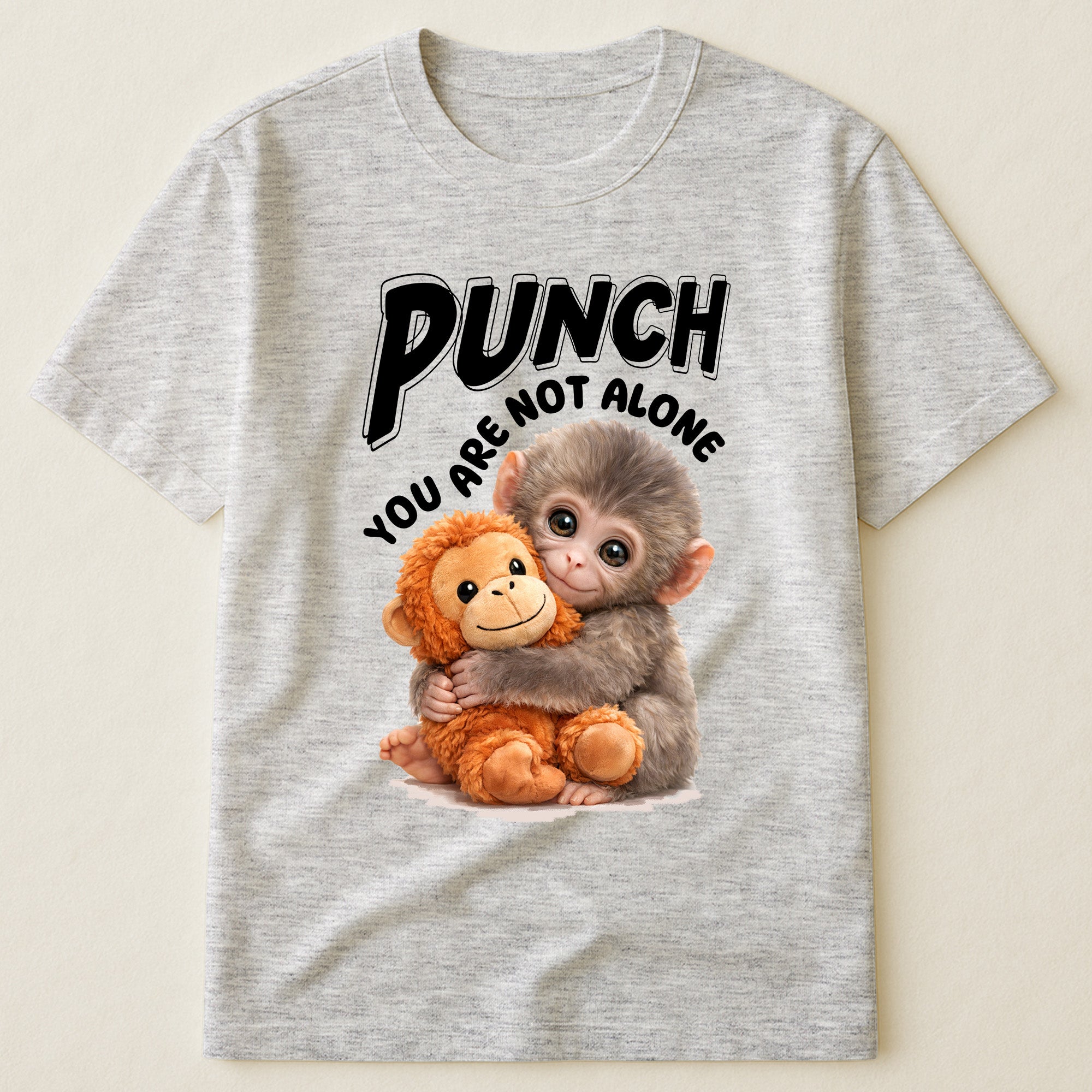 Punch You Are Not Alone - Team Punch, Punch Support, Animal Lovers - Shirt