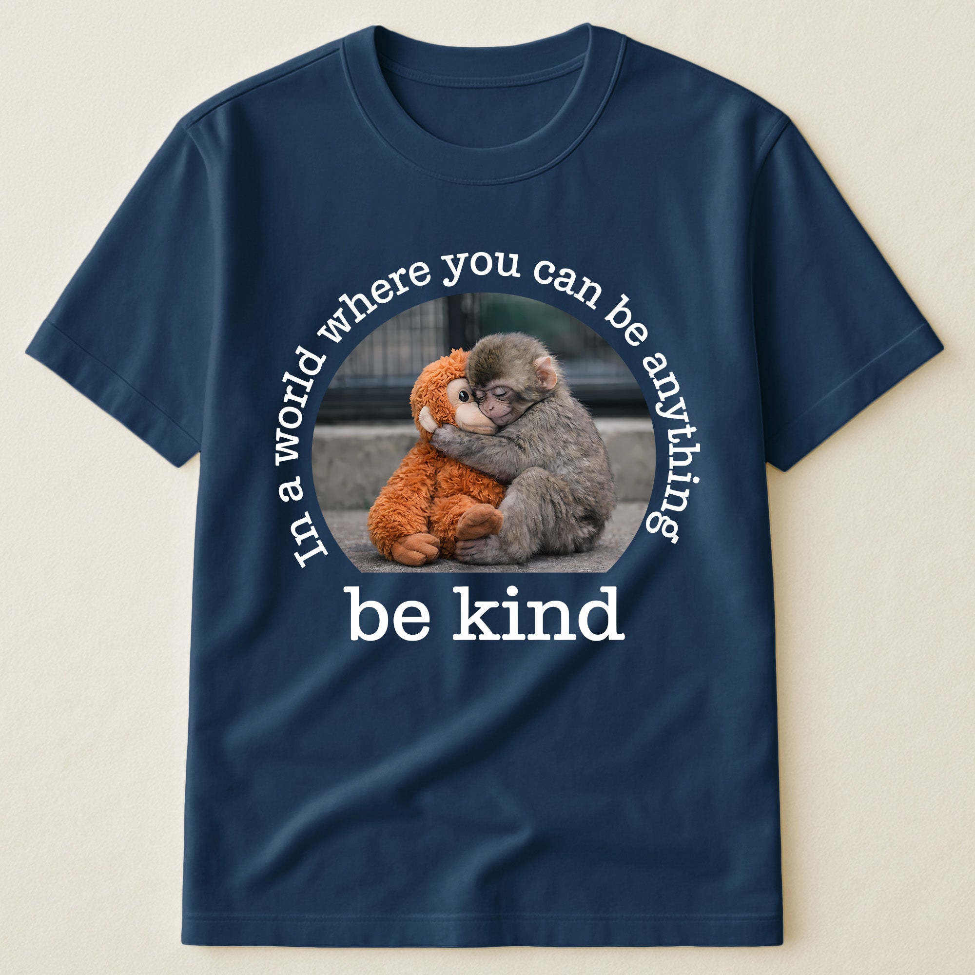 Baby Punch Monkey - Be Kind, Punch The Abandoned Baby Monkey Gift For Animal Lover - Shirt
