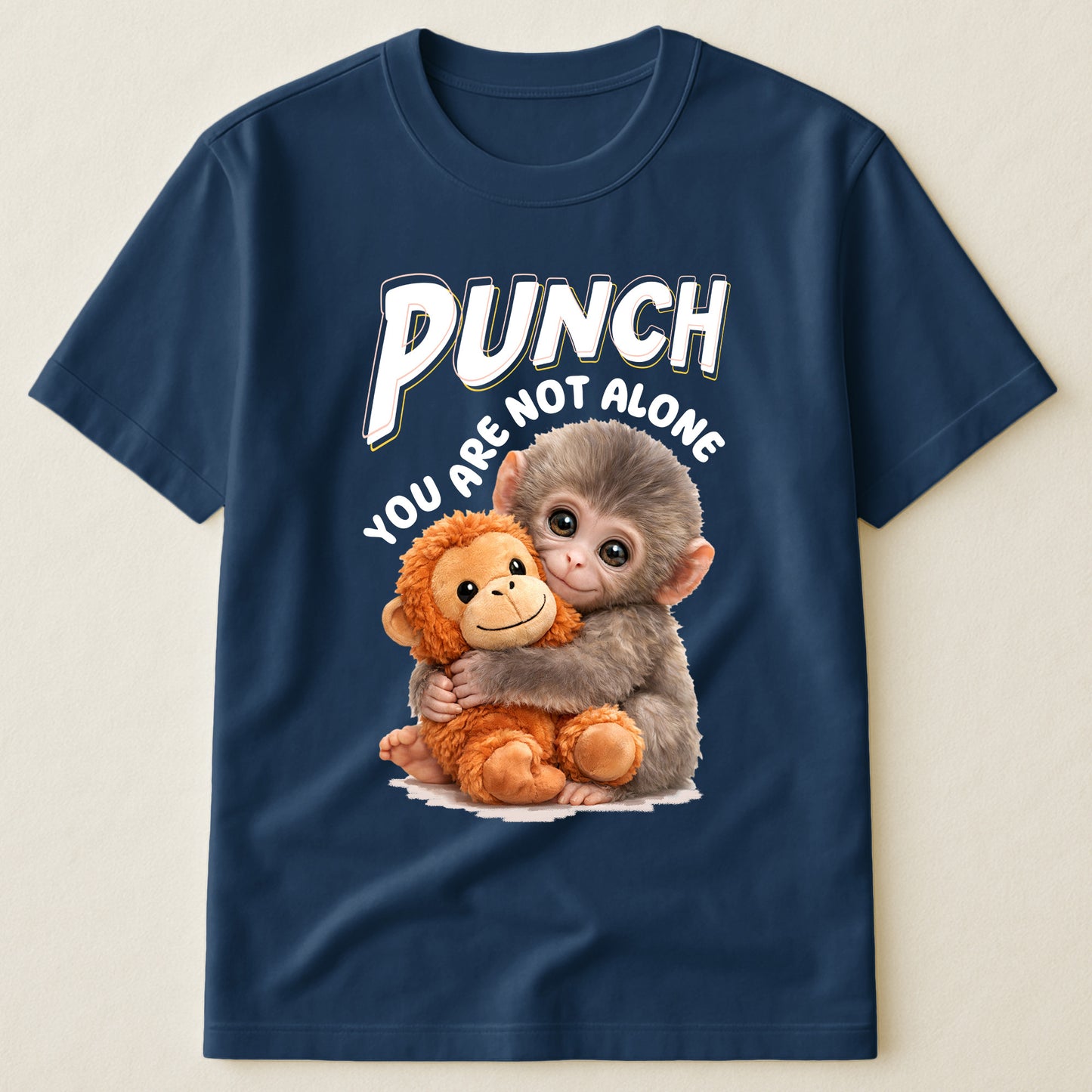 Punch You Are Not Alone - Team Punch, Punch Support, Animal Lovers - Shirt