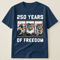 Funny Eagel 250 Years Happy -  Shirt