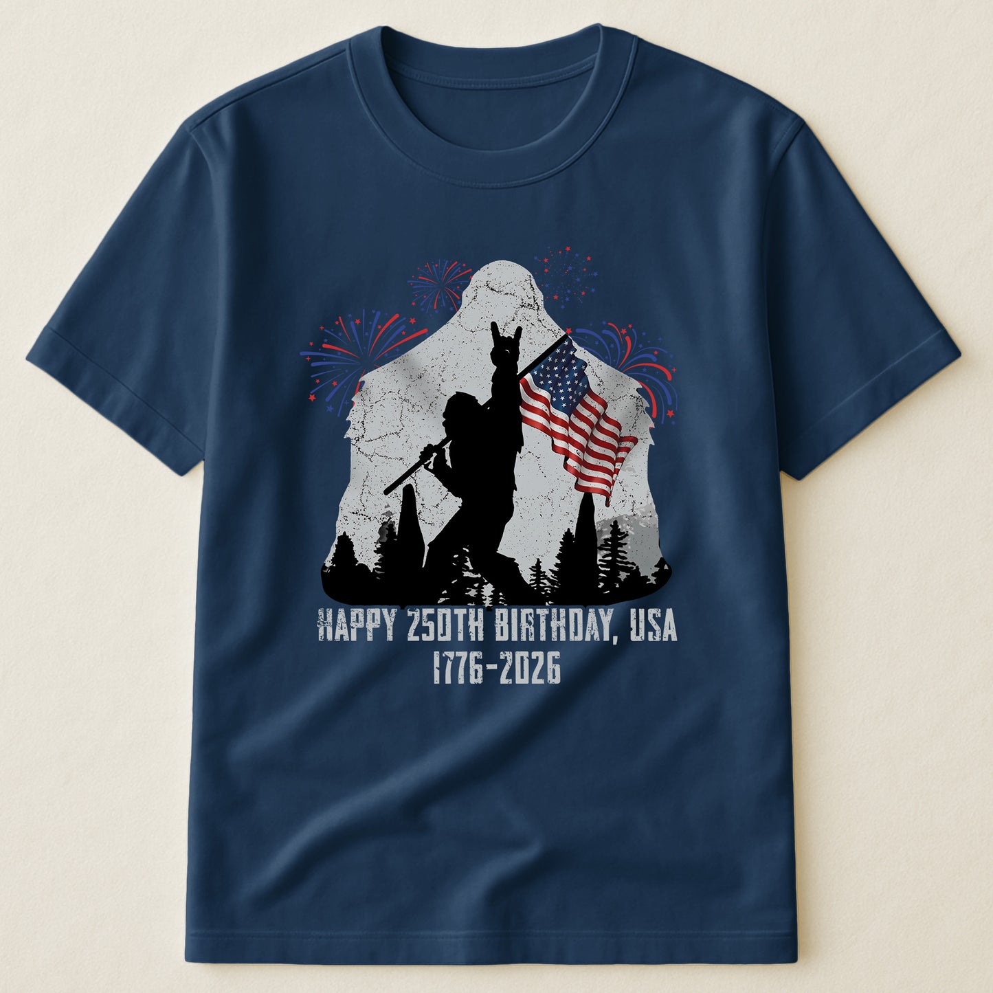 Happy 250th Birthday, USA Bigfoot - Shirt