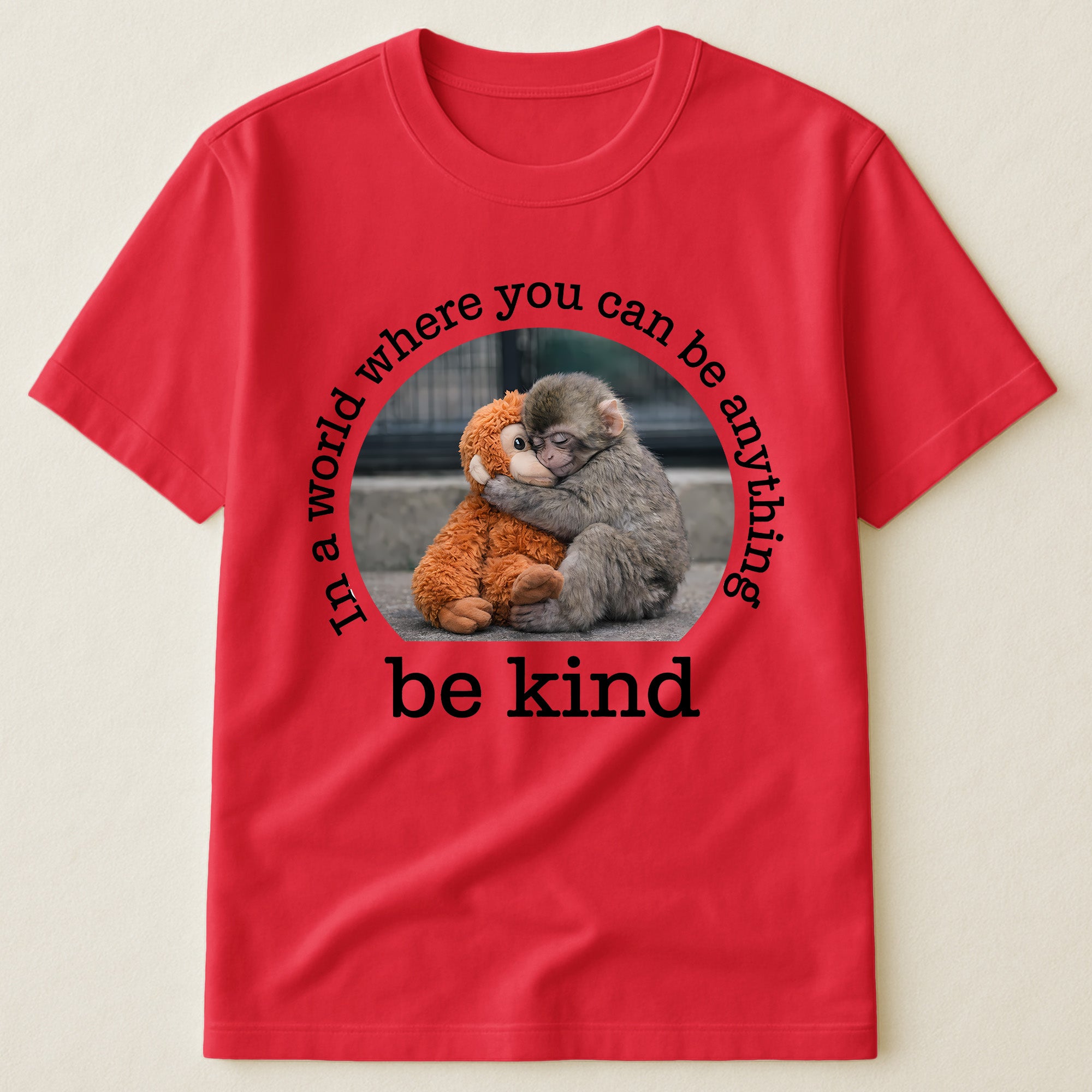 Baby Punch Monkey - Be Kind, Punch The Abandoned Baby Monkey Gift For Animal Lover - Shirt