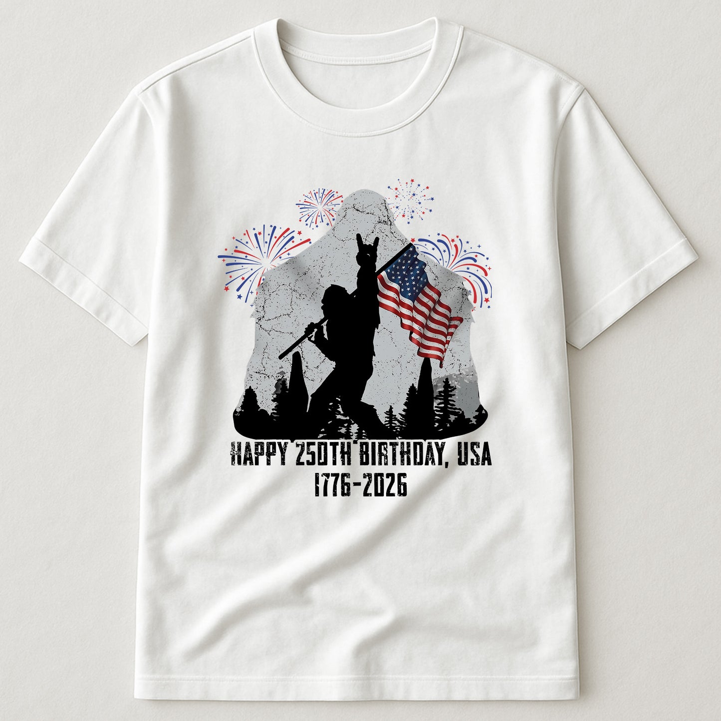 Happy 250th Birthday, USA Bigfoot - Shirt