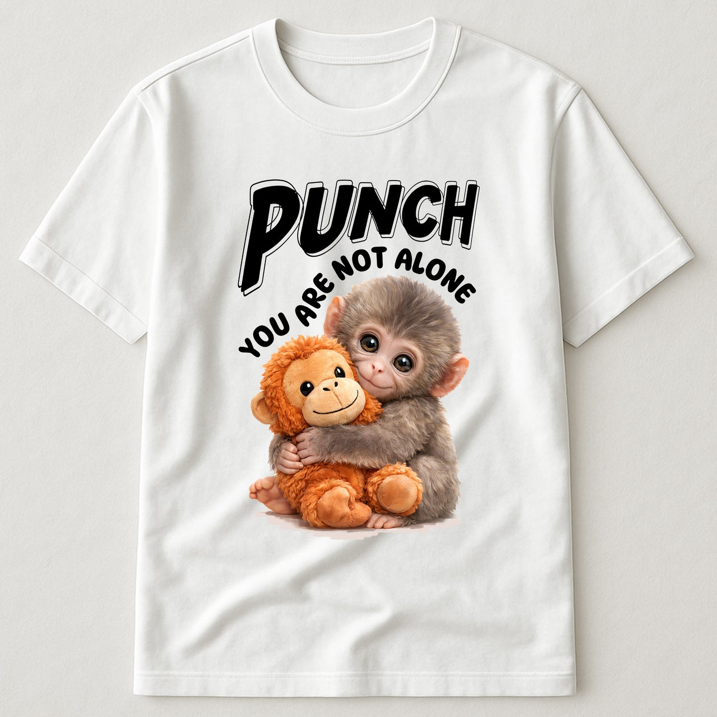 Punch You Are Not Alone - Team Punch, Punch Support, Animal Lovers - Shirt