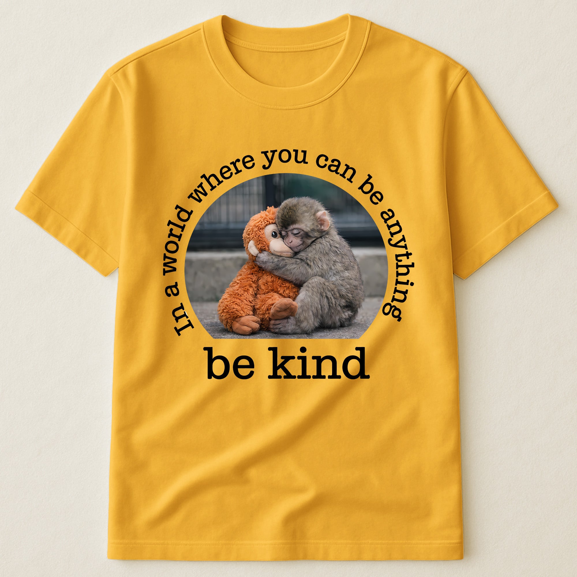 Baby Punch Monkey - Be Kind, Punch The Abandoned Baby Monkey Gift For Animal Lover - Shirt