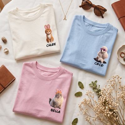 Cartoon Your Pet - Cute Gifts For Dog Lovers, Cat Lovers - Personalized Shirt
