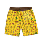 Taco Emergency Call 9-Juan-Juan Mexican Gift For Him - Personalized Men's Beach Shorts