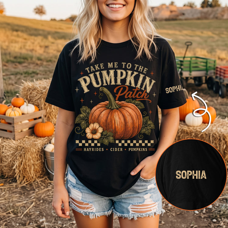 Take-Me-To-The-Pumpkin-Patch-Personalized-Shirt