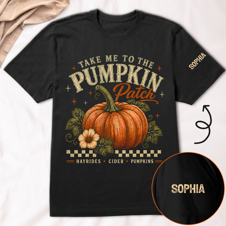 Take-Me-To-The-Pumpkin-Patch-Personalized-Shirt